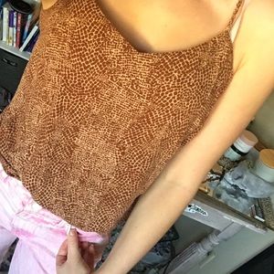 Printed tank top